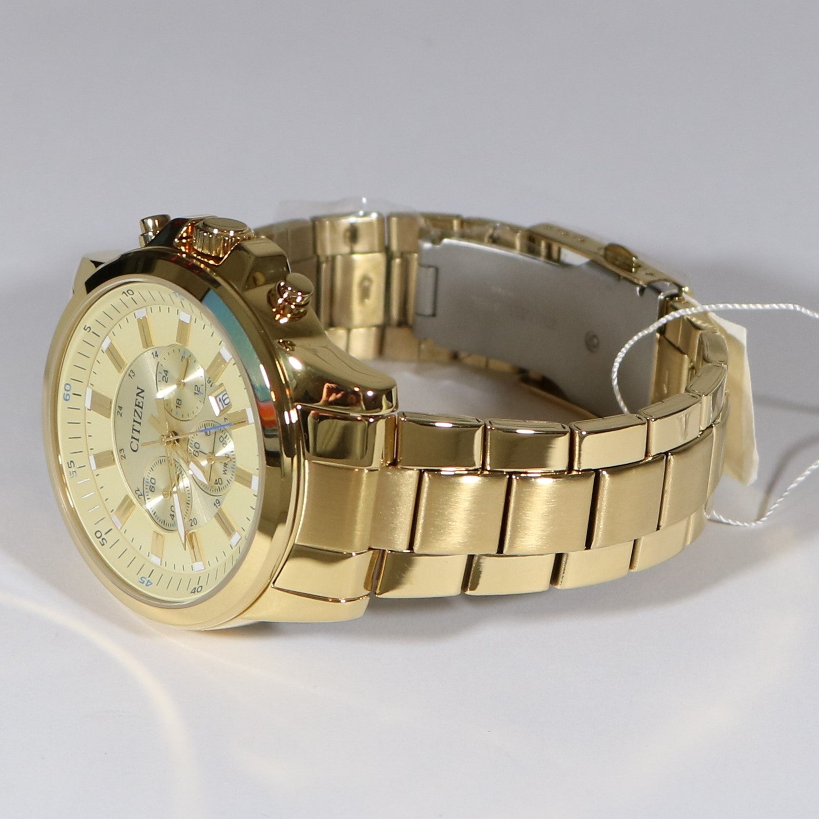 Citizen Men's Chronograph Gold Tone Watch AN8083-51P - Chronobuy