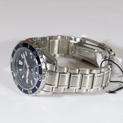 Citizen Eco Drive Promaster Blue Dial 200M Divers Watch BN0191-80L - Chronobuy