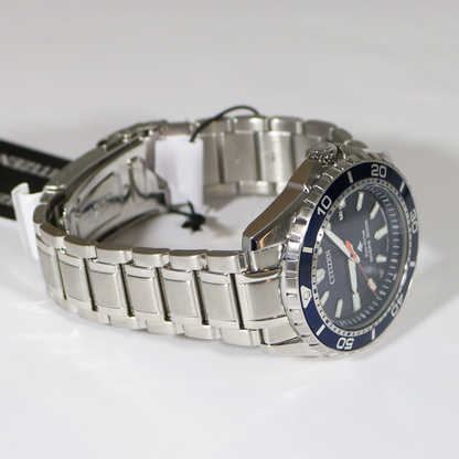 Citizen Eco Drive Promaster Blue Dial 200M Divers Watch BN0191-80L - Chronobuy