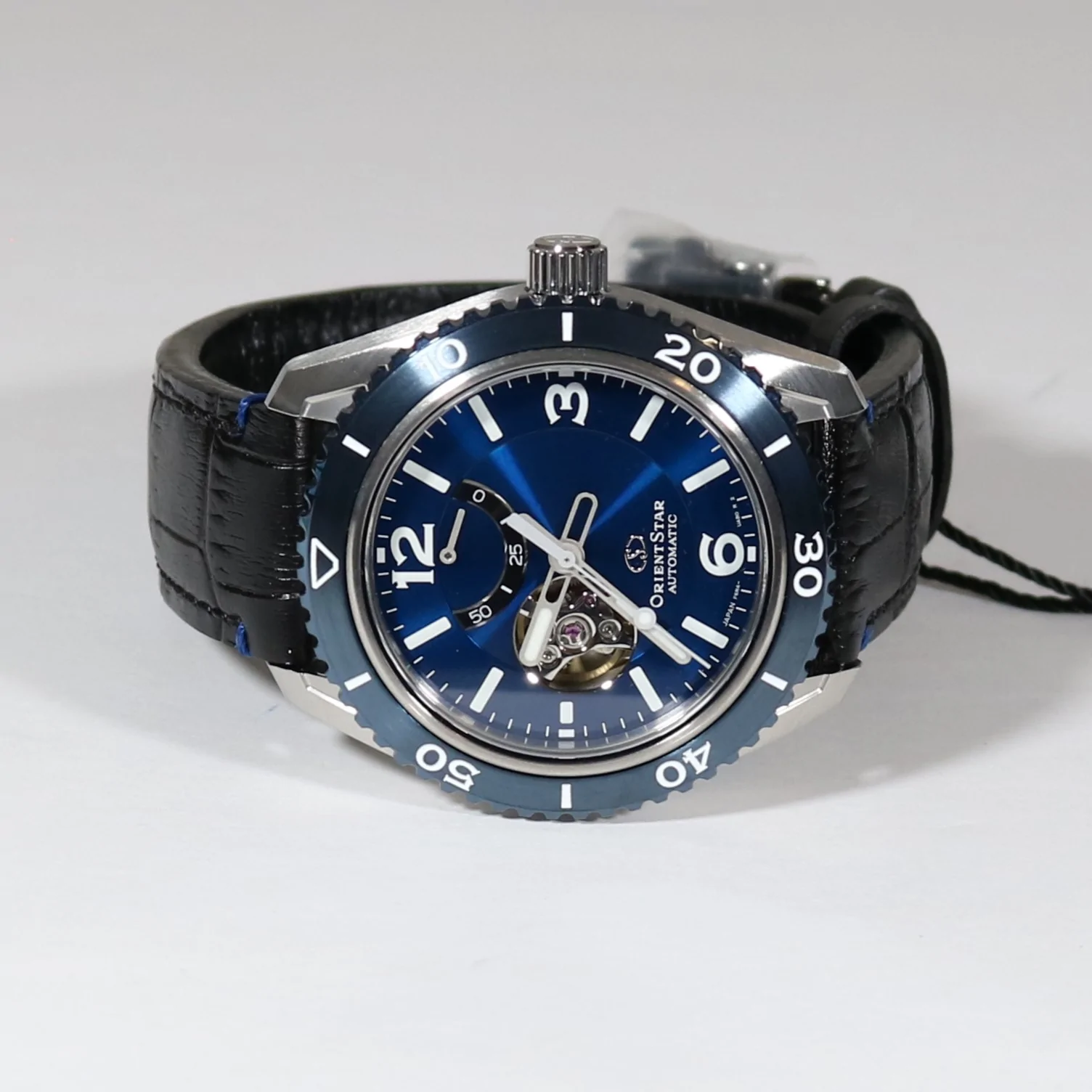 Orient Star Sport Blue Dial Automatic Diver Men's Watch RE-AT0108L00B